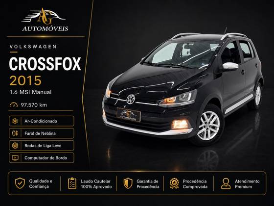 VOLKSWAGEN CROSSFOX 1.6 MSI FLEX 16V 4P MANUAL VOLKSWAGEN CROSSFOX 1.6 MSI FLEX 16V 4P MANUAL